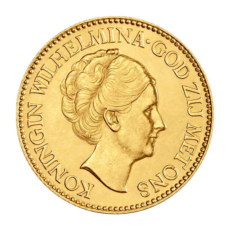 10 Gulden gold coin - Netherlands