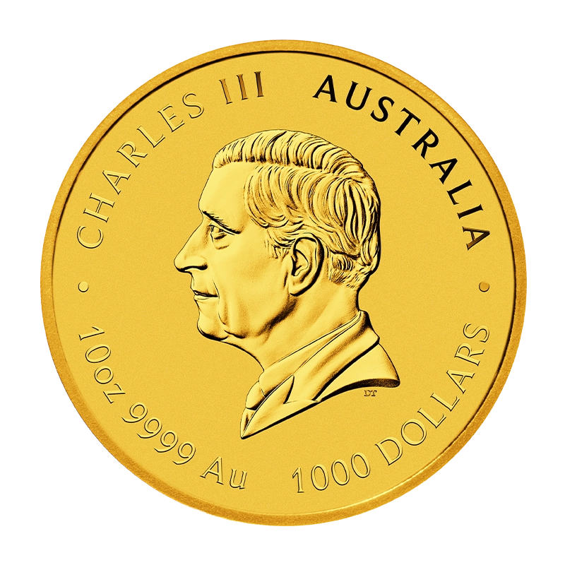 Lunar III "Ziege" 2027 - Australien 10 oz Goldmünze