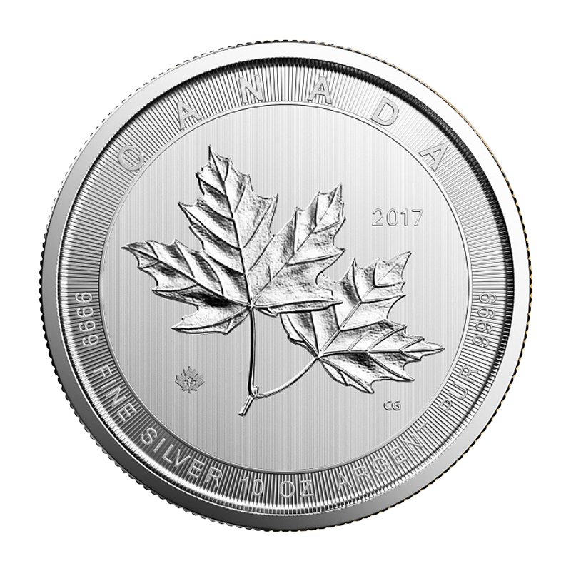 Magnificent Maple Leaf - Kanada 10 oz Silbermünze .9999 - vers. Jahrgänge