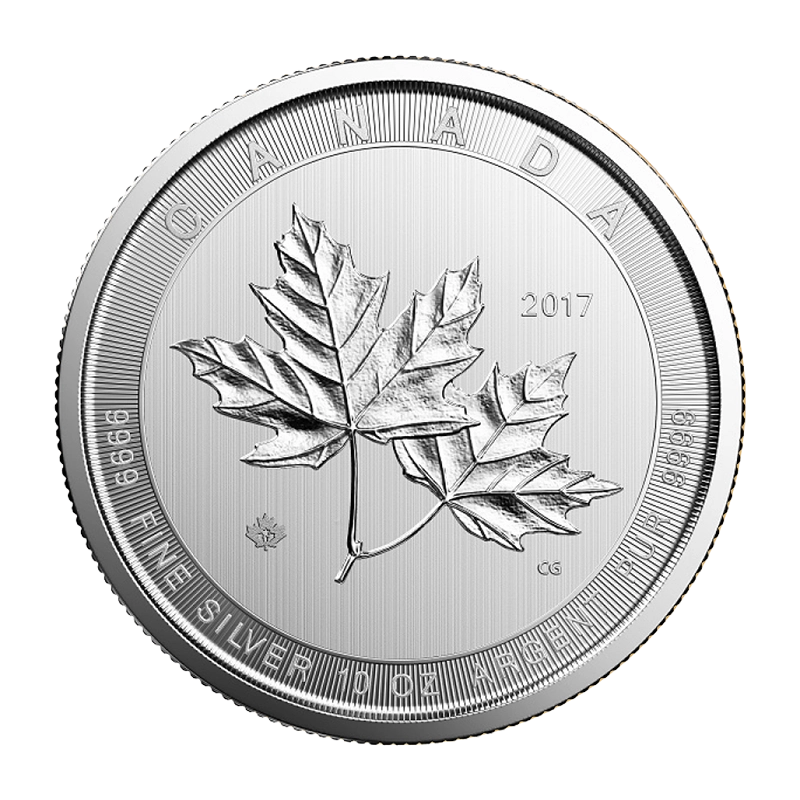 Magnificent Maple Leaf 2017 - 10 oz silver coin 999,9