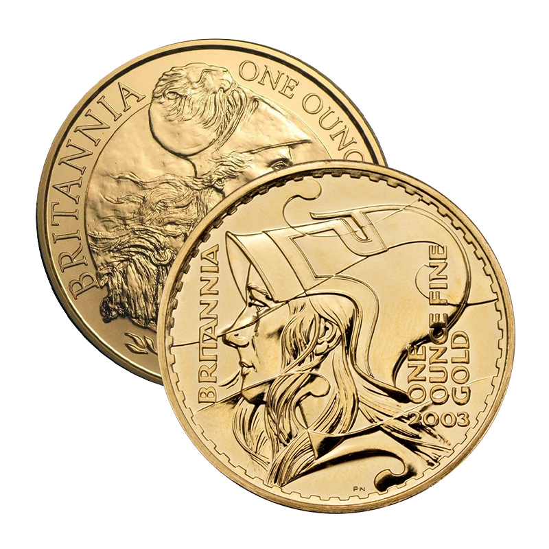 Britannia - Vereinigtes Königreich 1 oz Goldmünze bis 2012