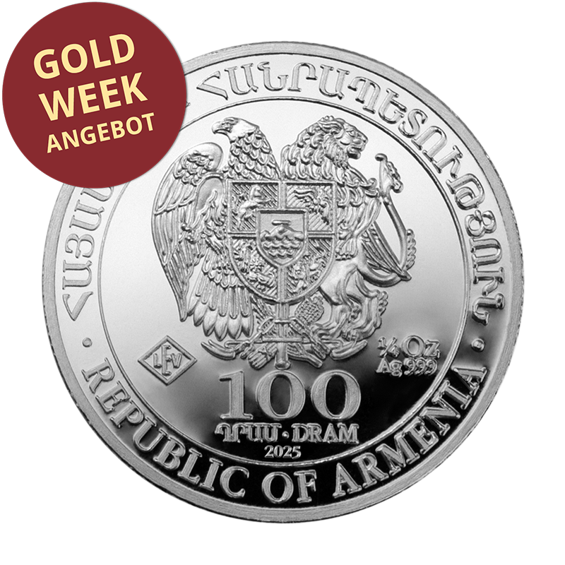 Arche Noah 2025 - Armenien 1/4 oz Silbermünze