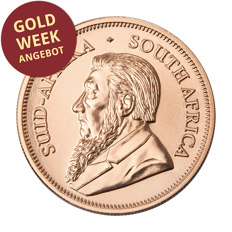 Krügerrand - Südafrika 1 oz Goldmünze - diverse Jahrgänge