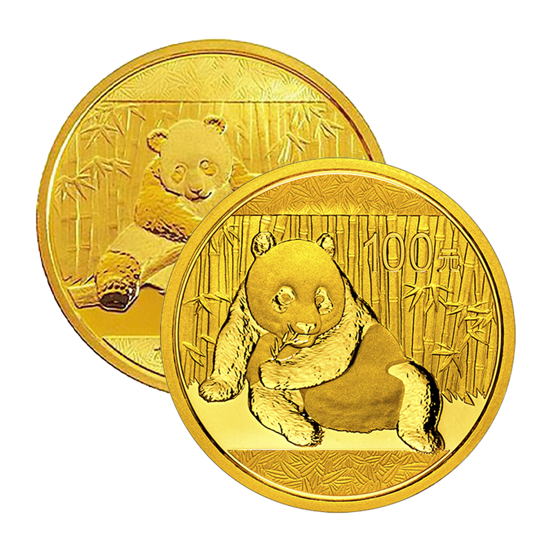 Panda (various Years) - China 1/4 oz gold coin