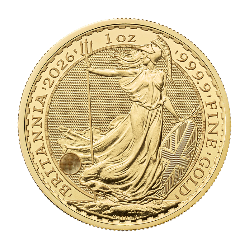 Britannia 2026 - United Kingdom 1 oz gold coin